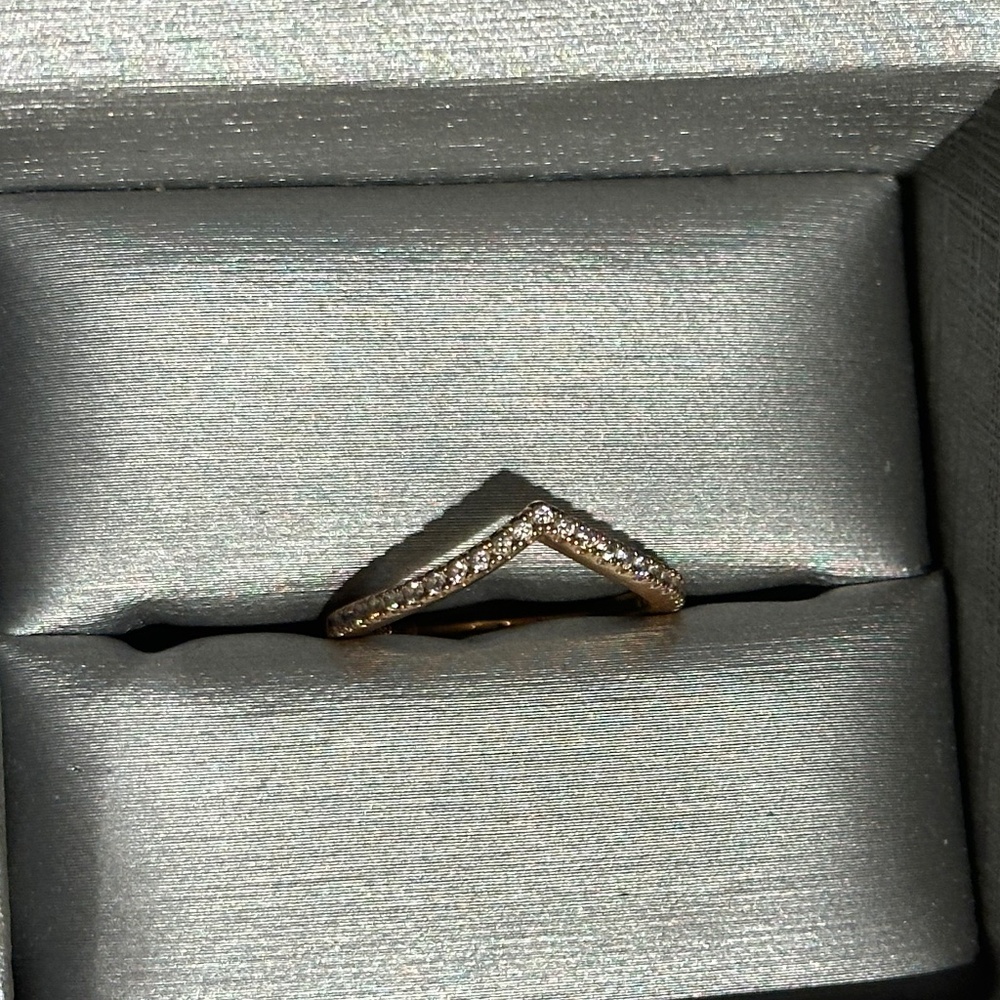 Zales Diamond Ring + Pandora Ring - Picture 4 of 8